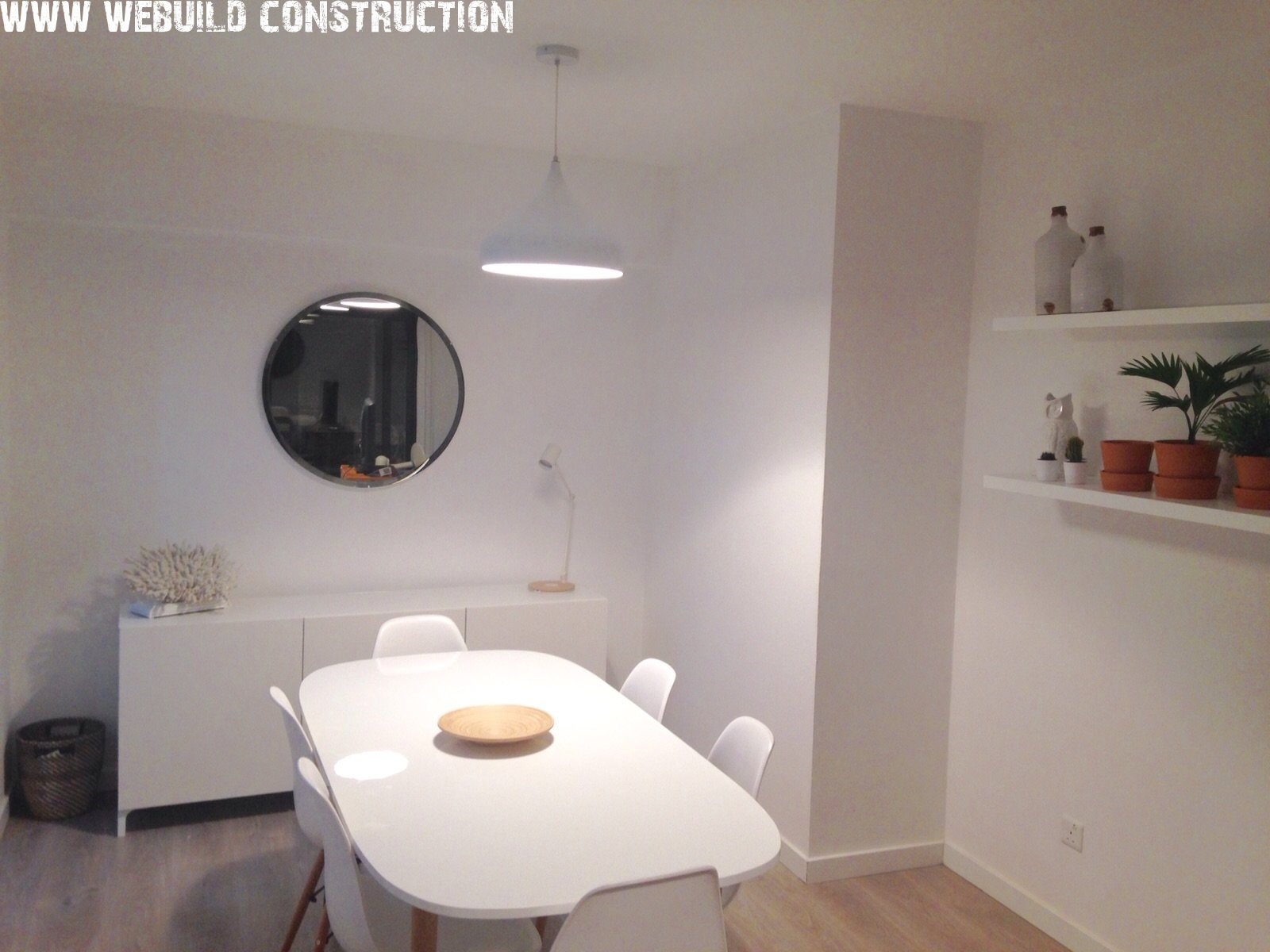 An apartment in Larnaca, Cyprus that underwent renovation, remodelling, reconstruction.